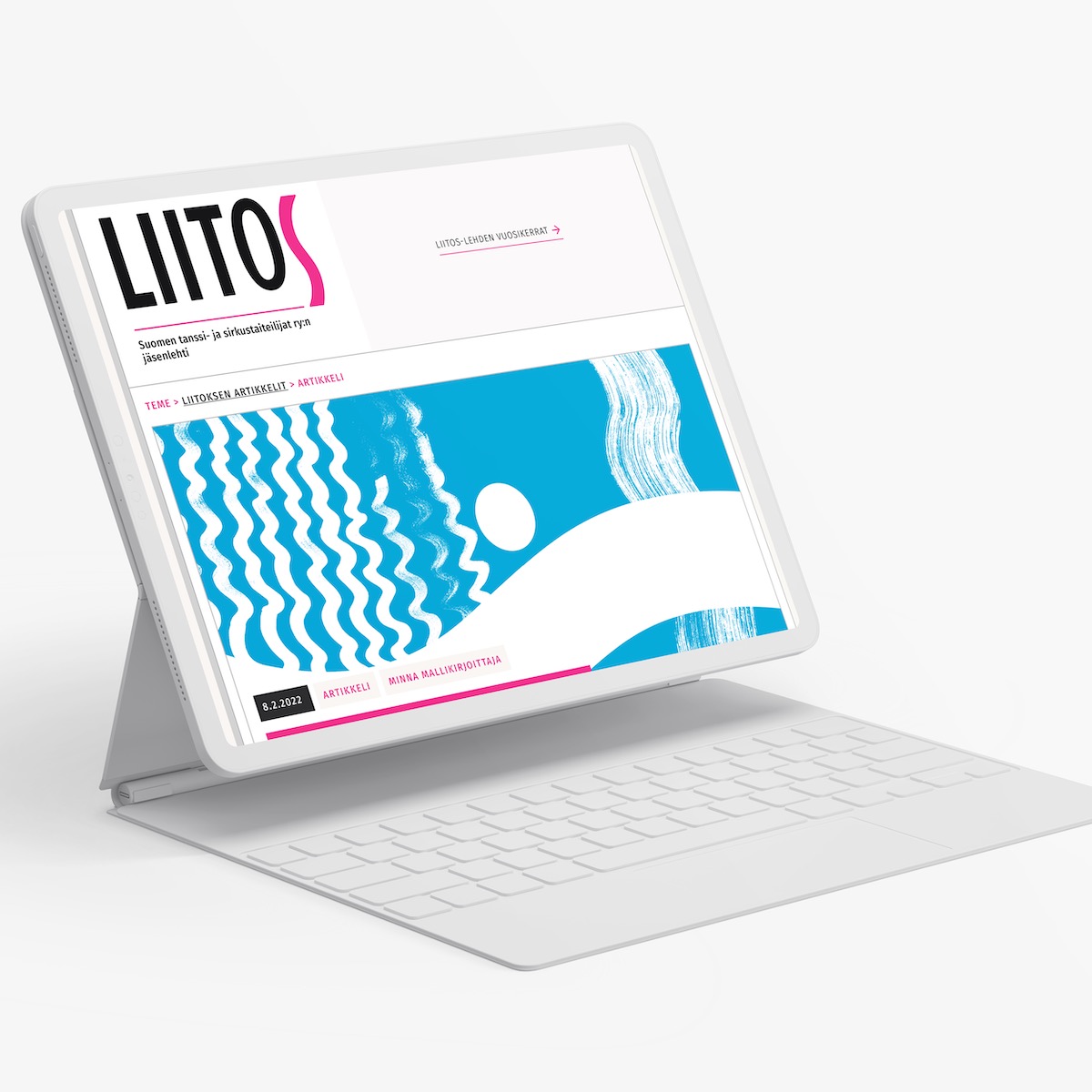 Layout Design for Liitos Online Magazine